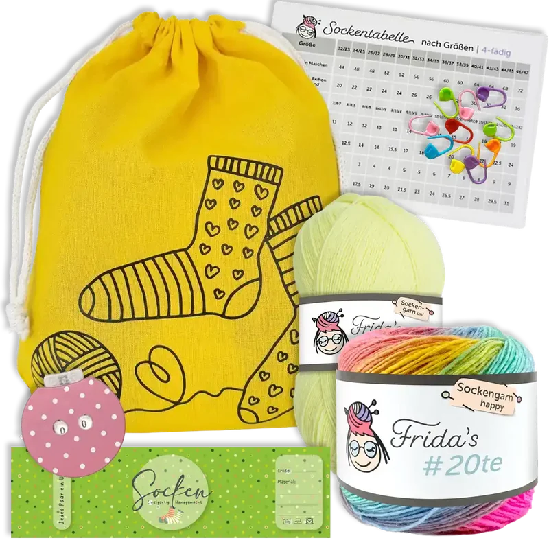 Masche in der Tasche | Socken