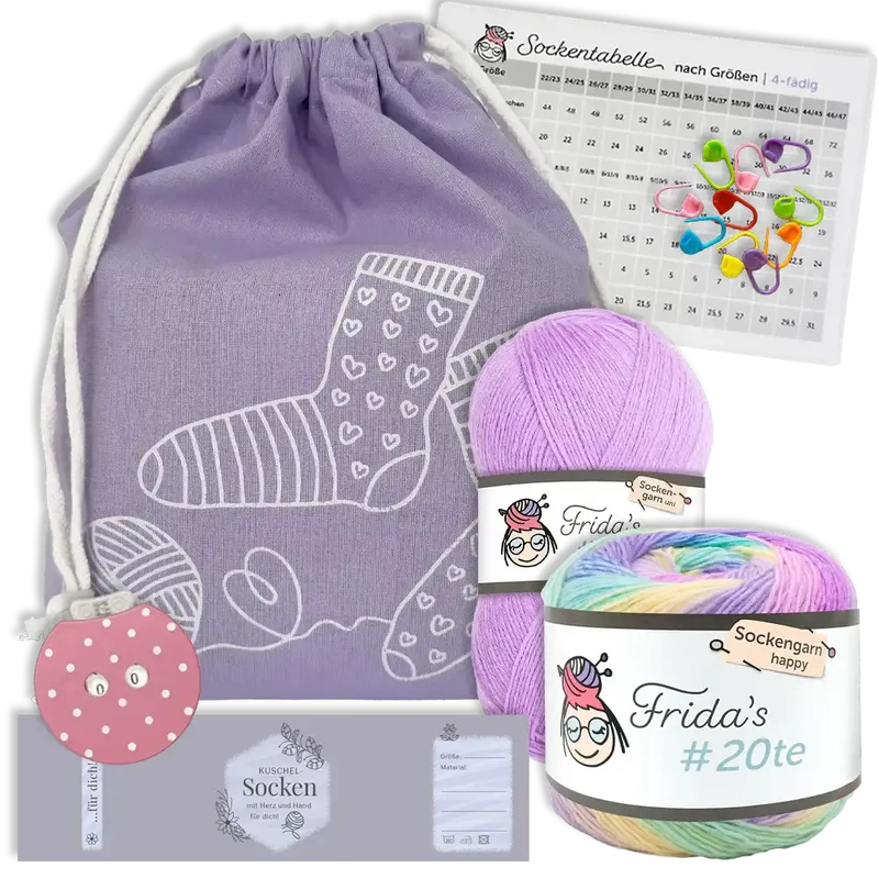 Masche in der Tasche | Socken