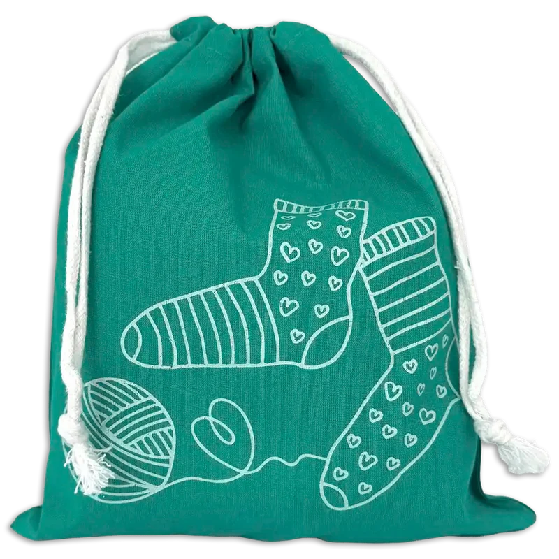Masche in der Tasche | Socken