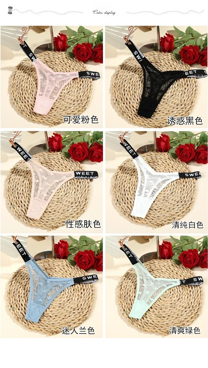 Frauen Sexy Schlüpfer String Tanga Höschen Slip Dessous Unterwäsche