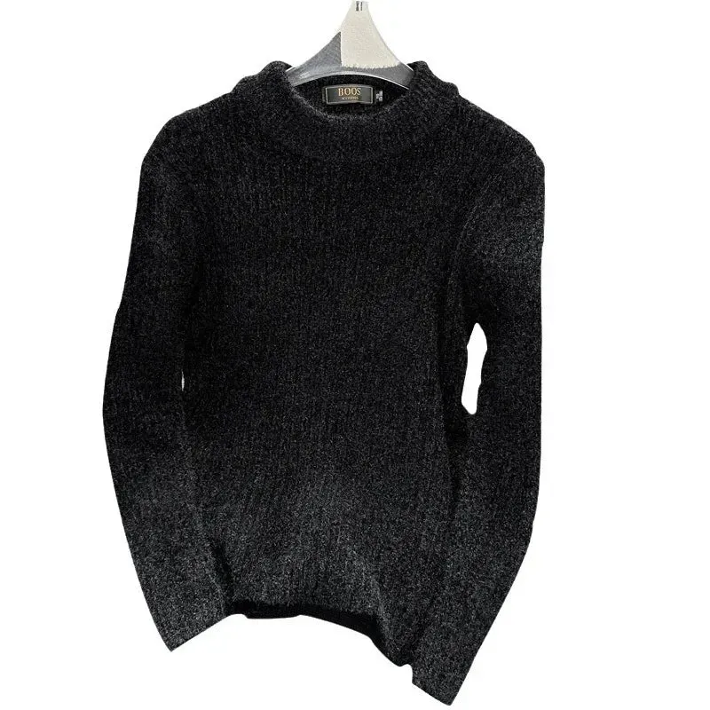 Herren Pullover Sweatshirt Leichter Pulli Sweater Langarm Shirt Strickpullover