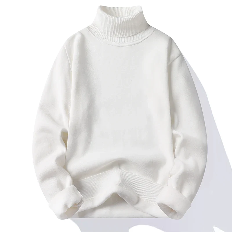 Herren Rollkragen Pullover Sweatshirt Leichter Pulli Sweater Shirt Langarmshirt