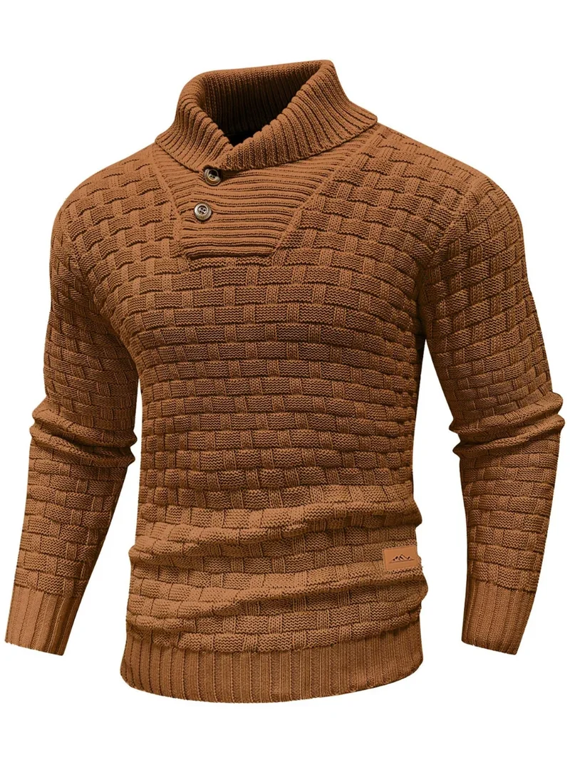 Herren Pullover Sweatshirt Troyer Pulli Sweater Stehkragen Zipper Langarmpulli