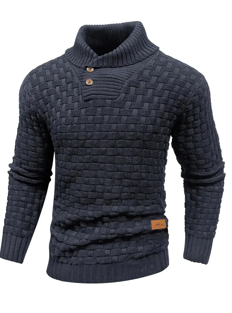 Herren Pullover Sweatshirt Troyer Pulli Sweater Stehkragen Zipper Langarmpulli