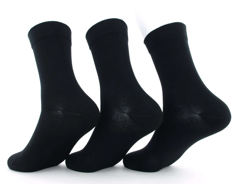 3 Paar Herren Diabetikersocken venenfreundlich schwarz
