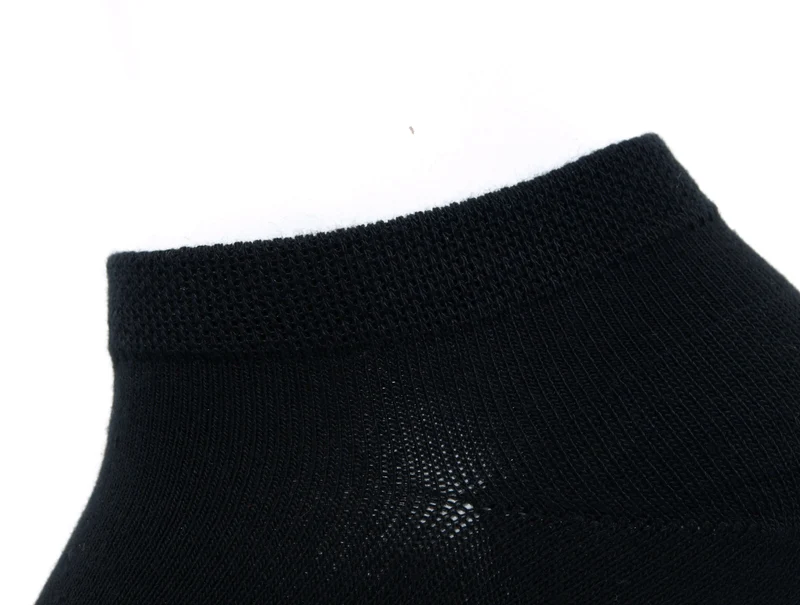 12 Paar "Bambus" Sneaker Socken schwarz