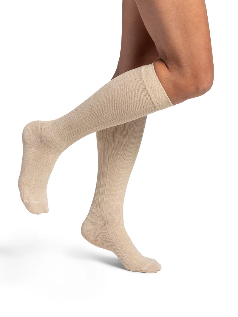 Sigvaris Linen Women's Knee High 20-30 mmHg