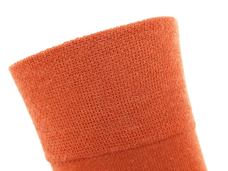 2 Paar Woll-Viskose-Socken orange/grau