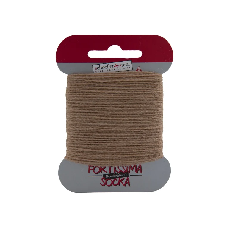 Fortissima Socken-Beilaufgarn 40m/5g | Farbe 1072 - KAMEL-MELIERT