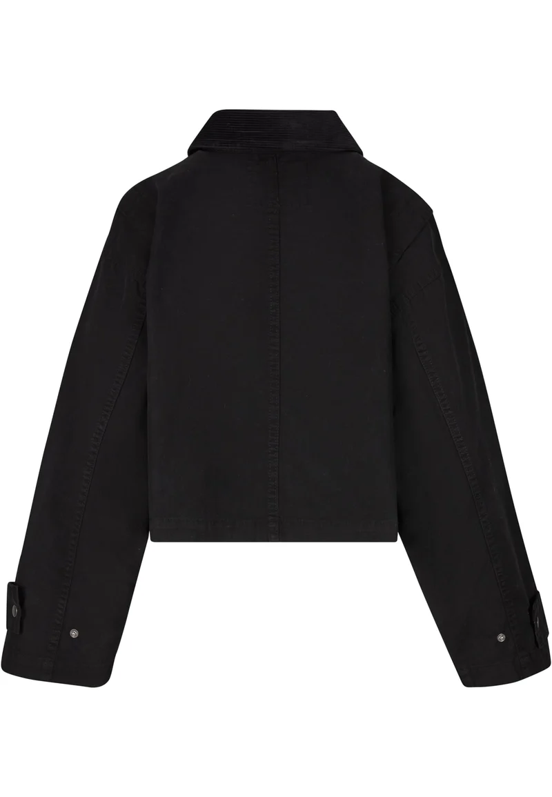 UC Ladies Workwear Cropped Cotton Jacket