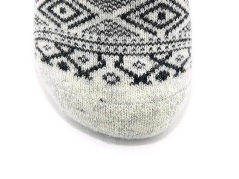 1 Paar Wollsocken Canadian schwarz
