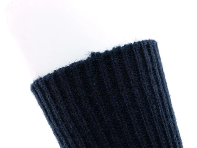 1 Paar Kindersocken 100 % Schurwolle marine