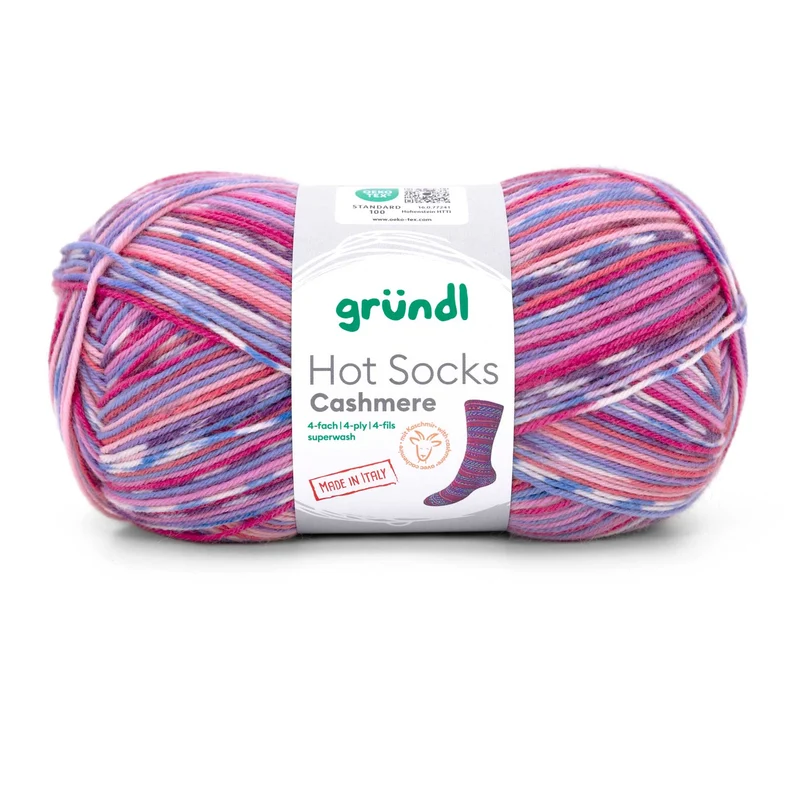 Hot Socks Cashmere, 4-fach