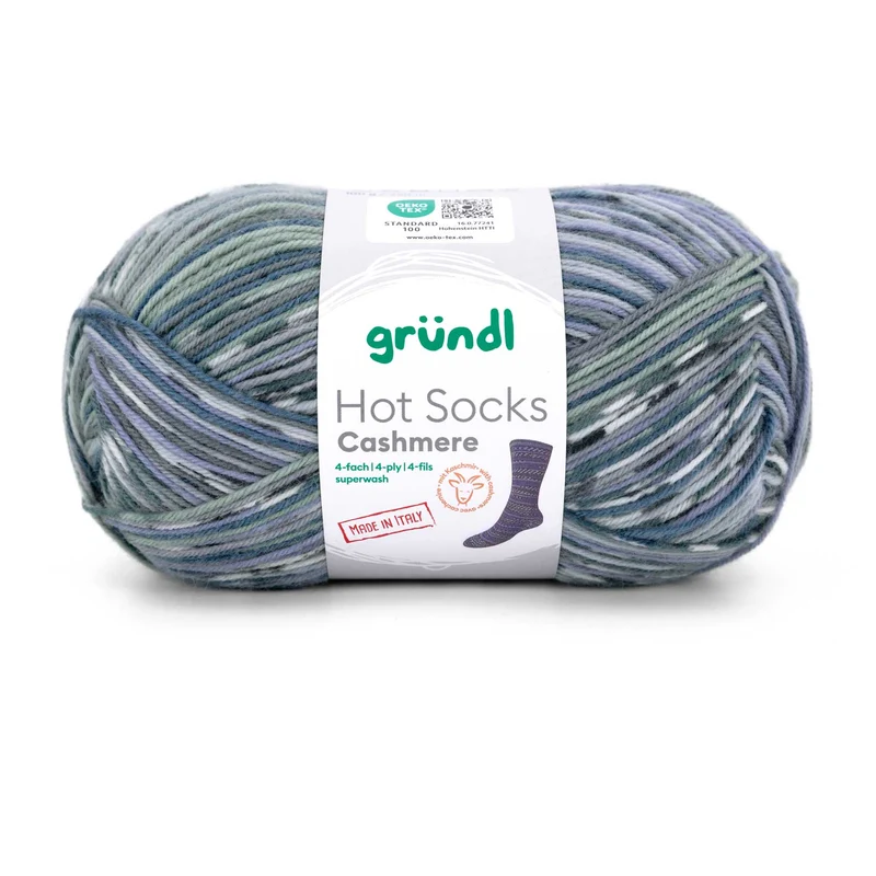 Hot Socks Cashmere, 4-fach