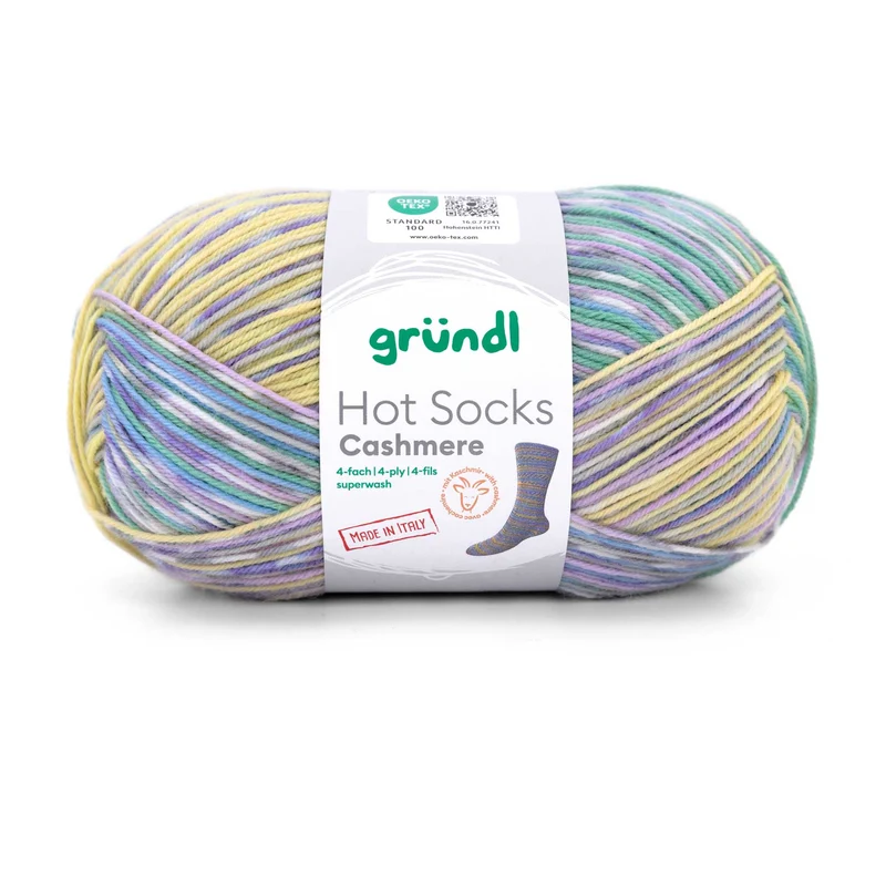 Hot Socks Cashmere, 4-fach
