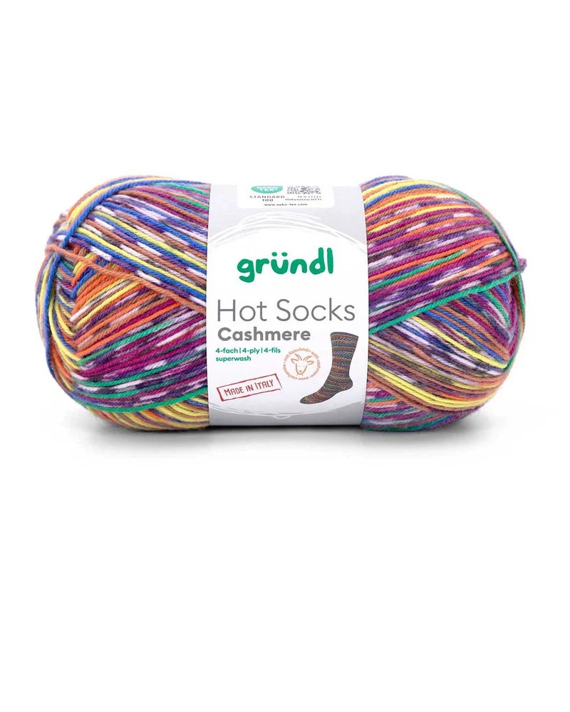 Hot Socks Cashmere, 4-fach