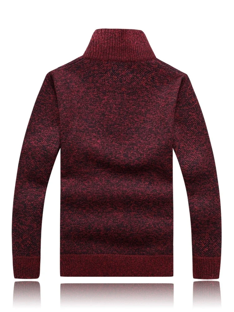 Herren Pullover Sweatshirt Troyer Pulli Sweater Stehkragen Zipper Langarmpulli