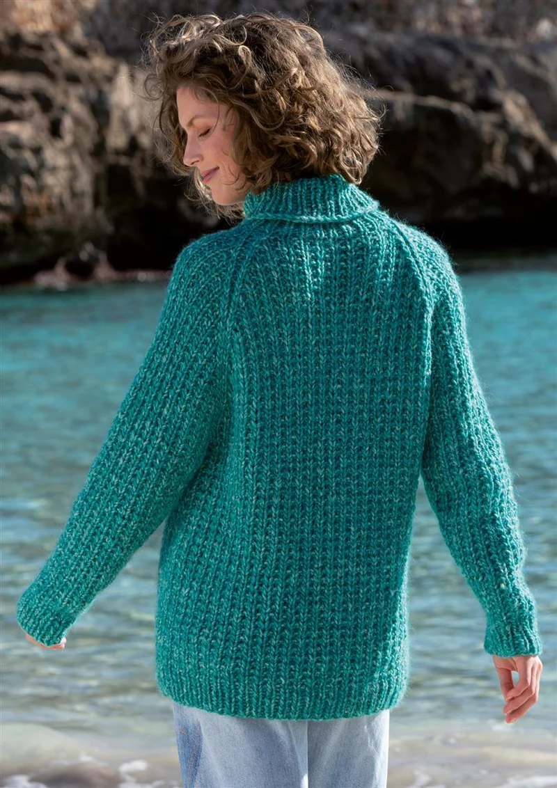 Pullover Turchese