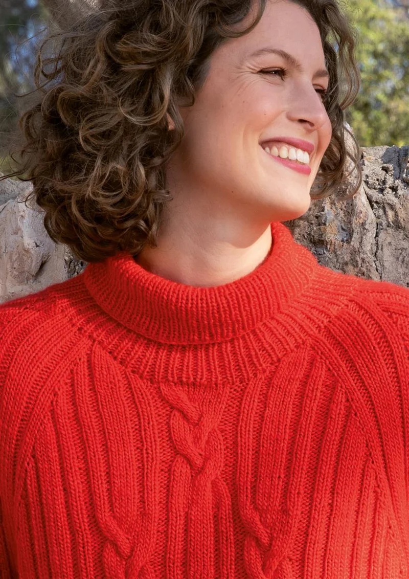 Pullover Rosso Chiaro