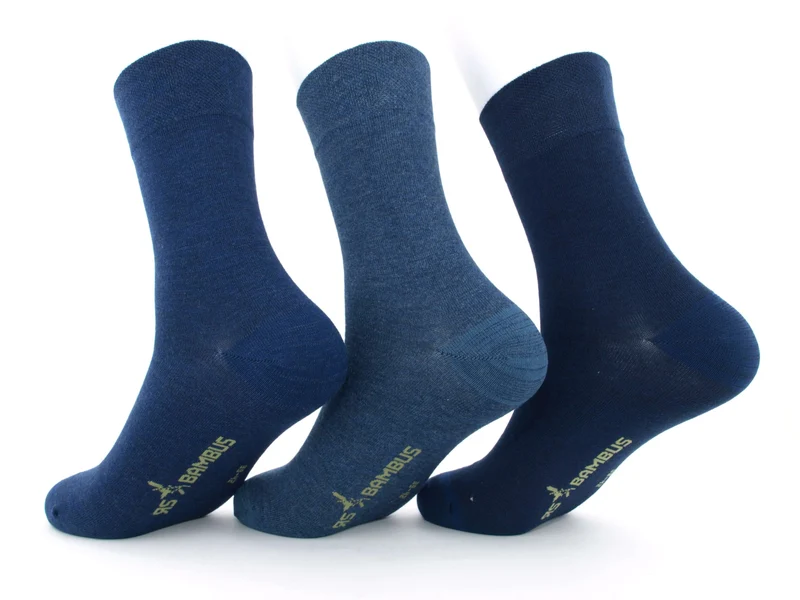 3 Paar Socken "Bambus" jeans