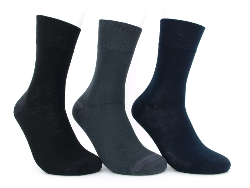 3 Paar Socken "Bambus" dunkel