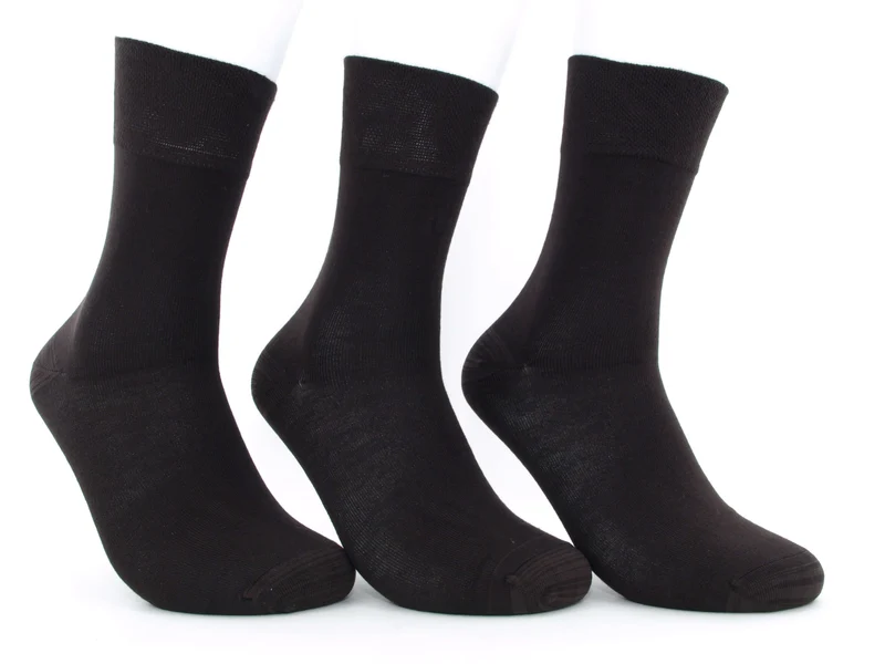 3 Paar Socken "Bambus" mocca
