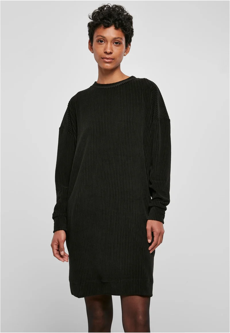 UC Velvet Rib Crew Dress