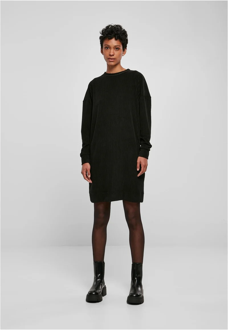 UC Velvet Rib Crew Dress