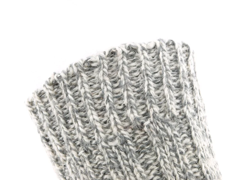 2 Paar Stoppersocken Wolle grau