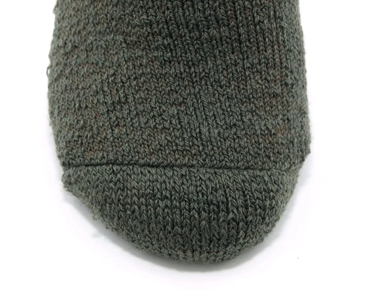 1 Paar Thermosocken Vollplüsch oliv