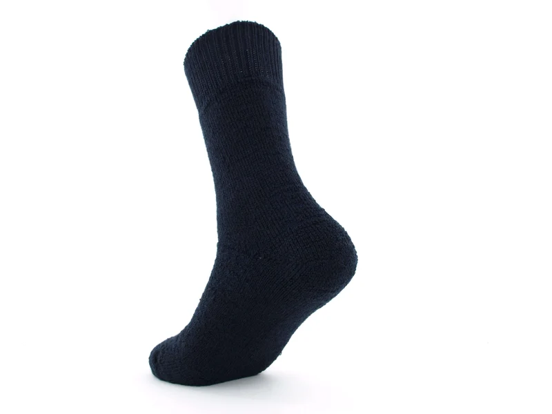 1 Paar Thermosocken Vollplüsch marine