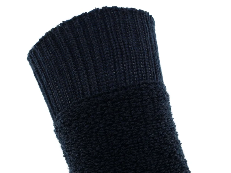 1 Paar Thermosocken Vollplüsch marine