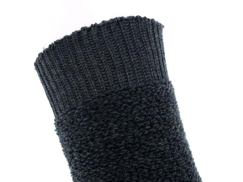 1 Paar Thermosocken Vollplüsch anthrazit