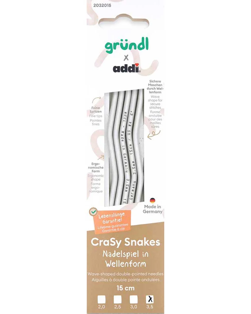 CraSy Snakes Nadelspiel in Wellenform