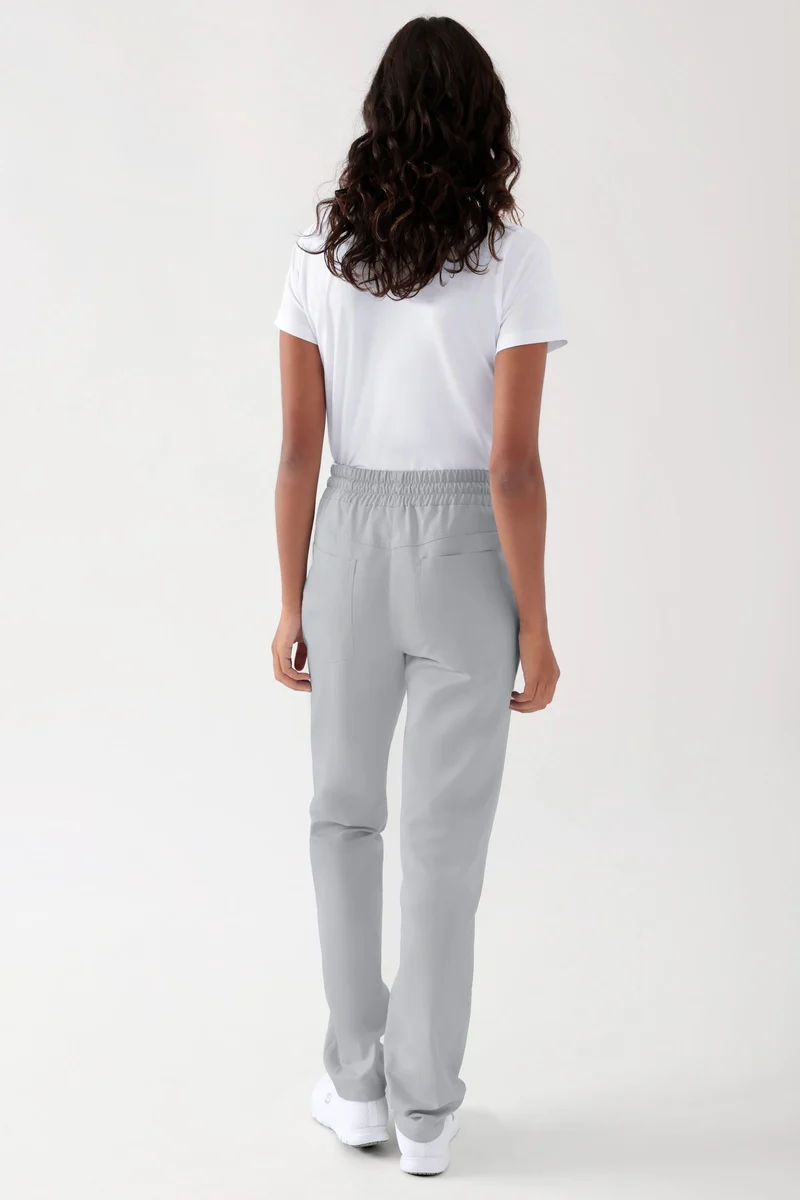 TENCEL™ Hose Unisex - Rundumgummibund perlgrau