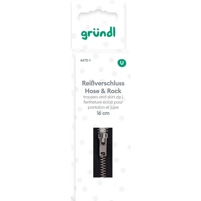 Reißverschluss Hose und Rock, 16cm