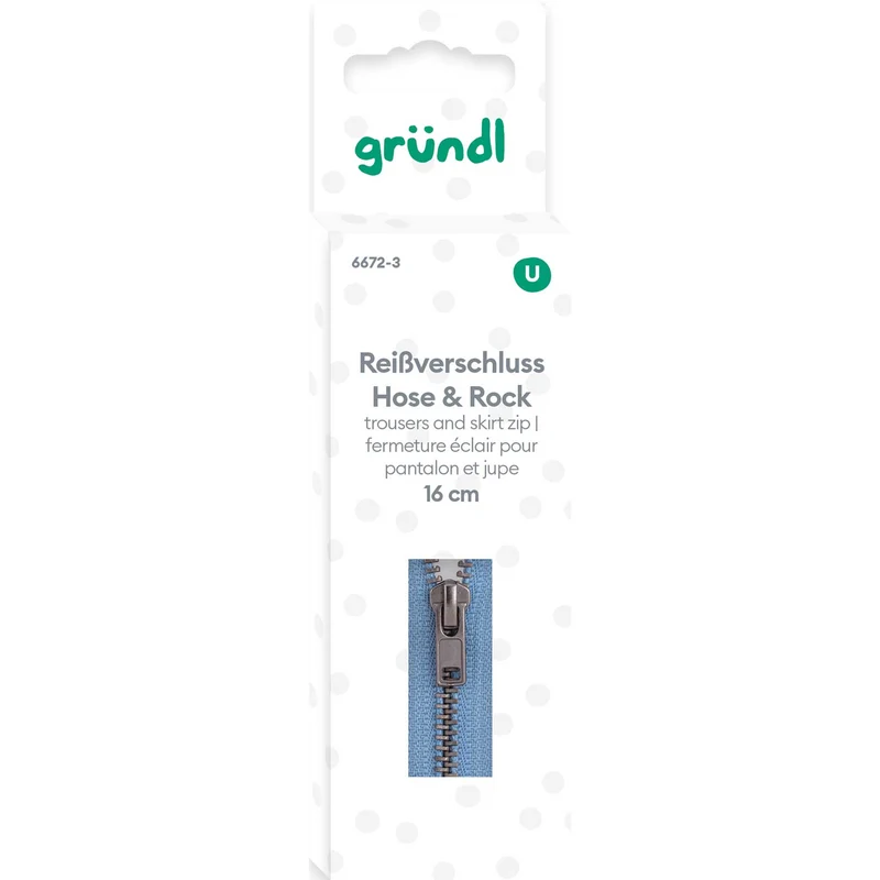 Reißverschluss Hose und Rock, 16cm