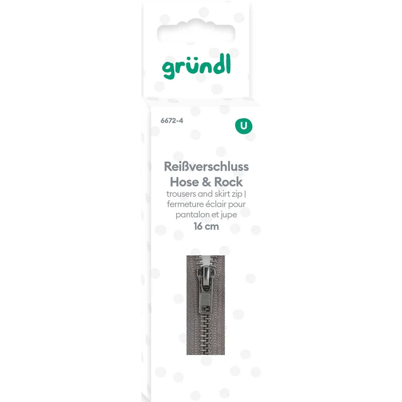 Reißverschluss Hose und Rock, 16cm