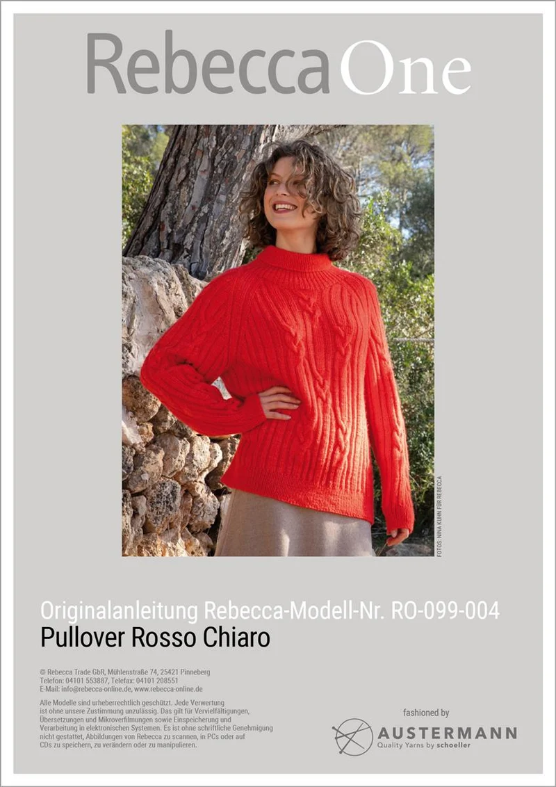 Anleitung: Pullover Rosso Chiaro