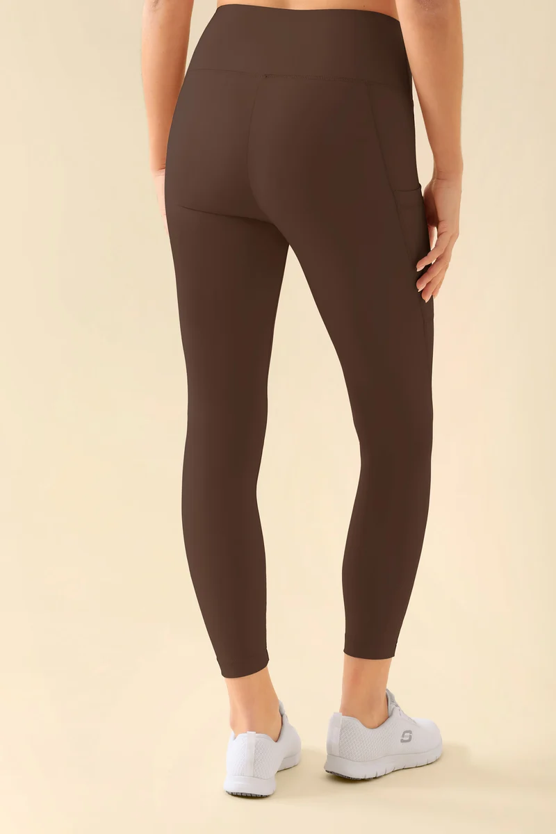 KAERE Leggings Damen - super elastisch coffee
