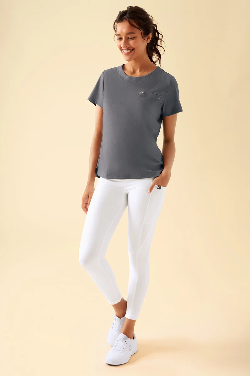 KAERE Leggings Damen - super elastisch weiß
