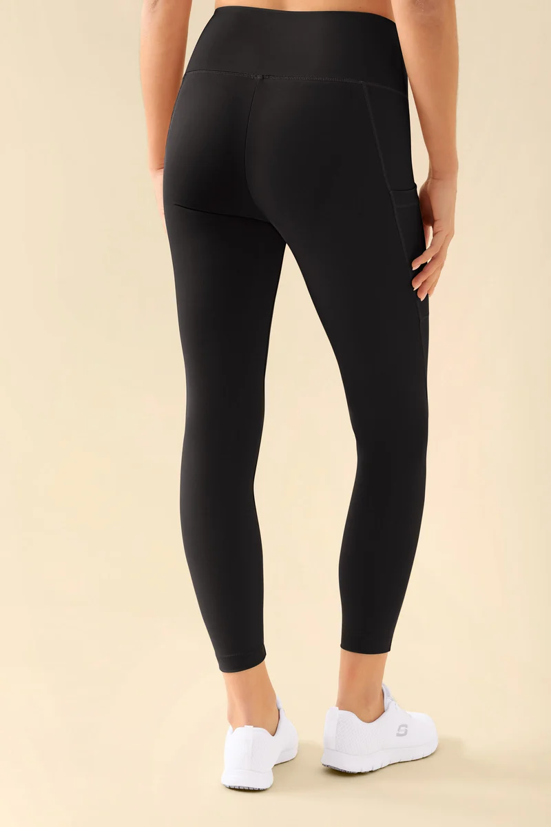 KAERE Leggings Damen - super elastisch schwarz
