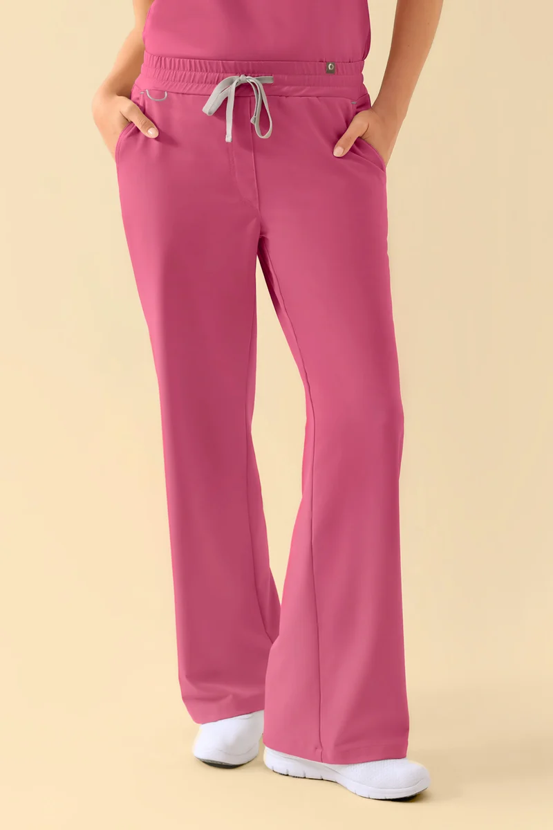 KAERE Hose Damen - weites Bein rosenholz