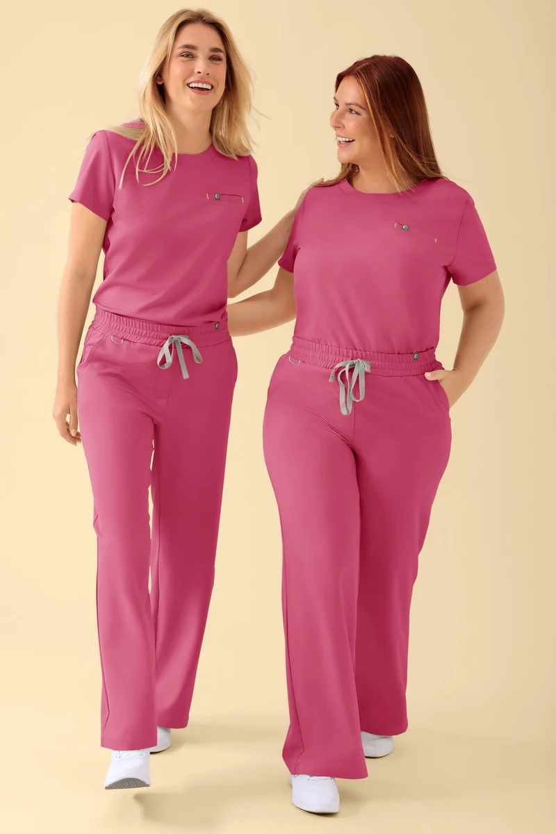 KAERE Hose Damen - weites Bein rosenholz