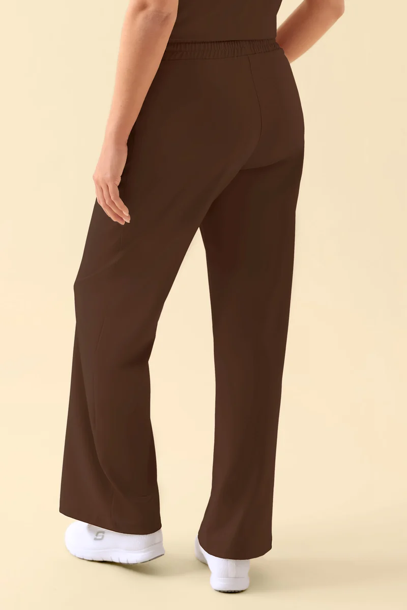 KAERE Hose Damen - weites Bein coffee