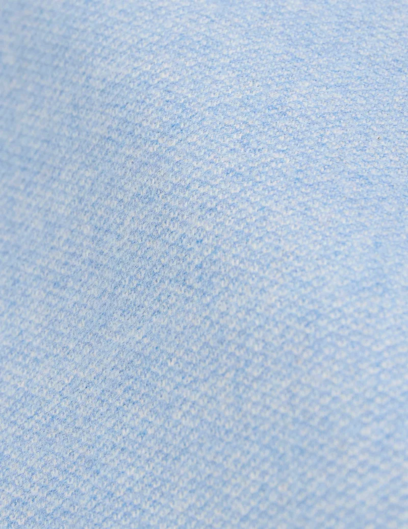 Chemise Carl en flanelle bleu clair