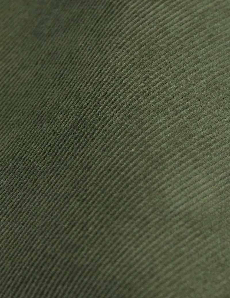Chemise Carl en velours kaki