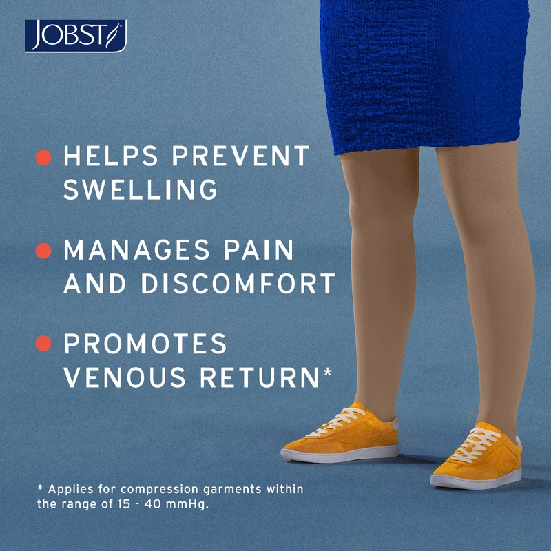 JOBST® Relief Waist High 15-20 mmHg, Open Toe