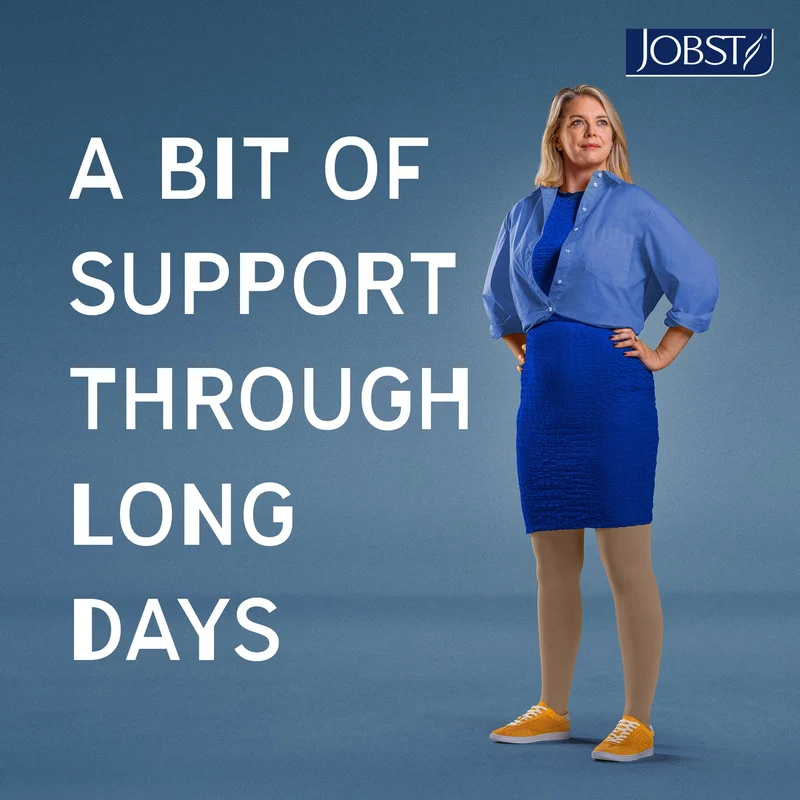 JOBST® Relief Waist High 15-20 mmHg, Open Toe