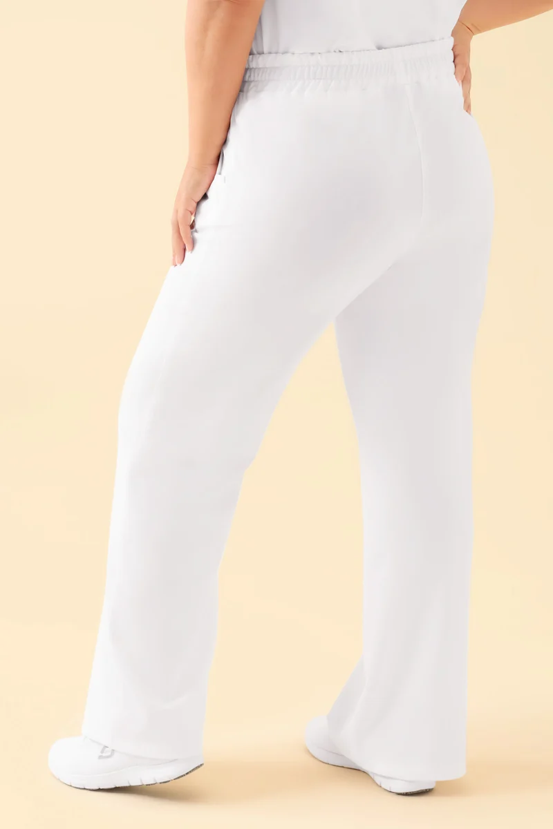 KAERE Hose Damen - weites Bein weiß